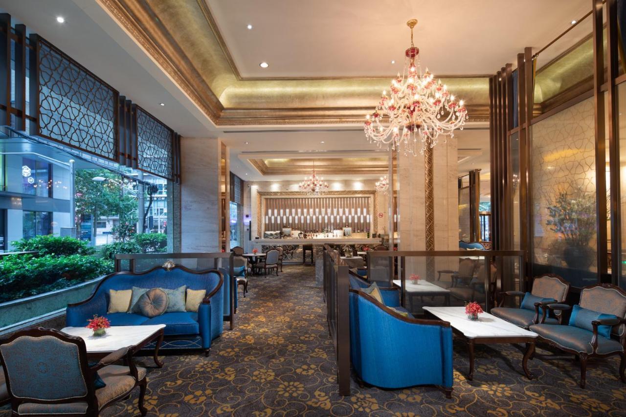 Crowne Plaza Shanghai Nanjing Road By Ihg Dış mekan fotoğraf The Lounge at the hotel